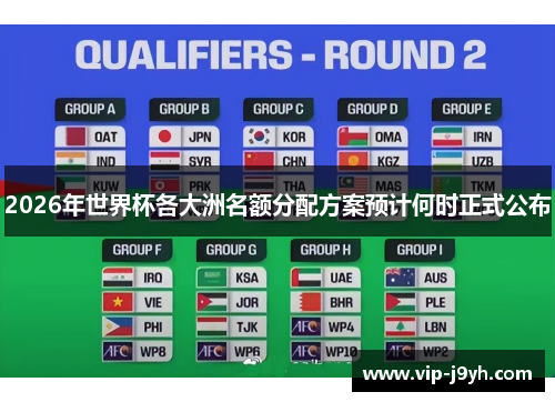 2026年世界杯各大洲名额分配方案预计何时正式公布